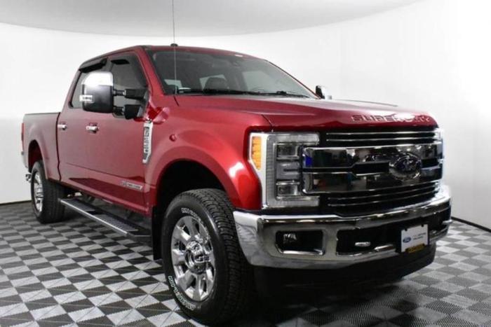 2017 ford f-350 super duty lariat 4x4 lariat 4dr crew cab 6.8 ft. sb srw pickup for sale in meridian, idaho