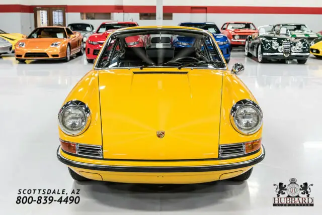 1968 porsche 912, original signal yellow, rebuilt engine, 1 respray, wow!