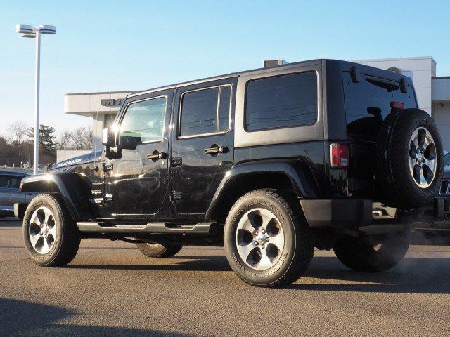 certified 2016 jeep wrangler 4wd unlimited sahara norwood, ma 02062 for sale in norwood, massachusetts