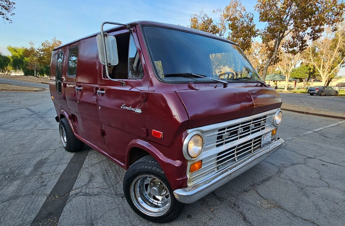 1972 ford econoline short wheel base hippie van hot rod e150 e100 e200 camper