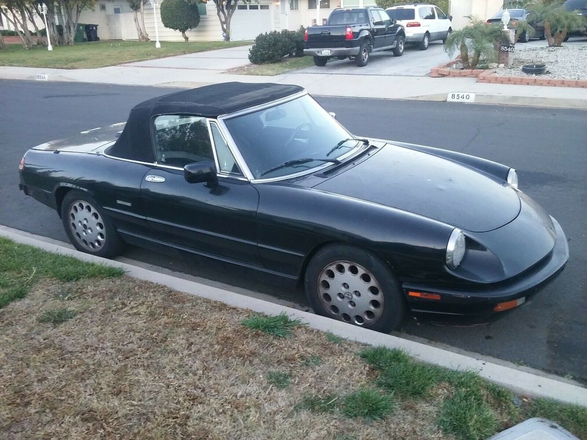 1993 alfa romeo spyder veloce - abc's fresh off the boat tv/motion picture car