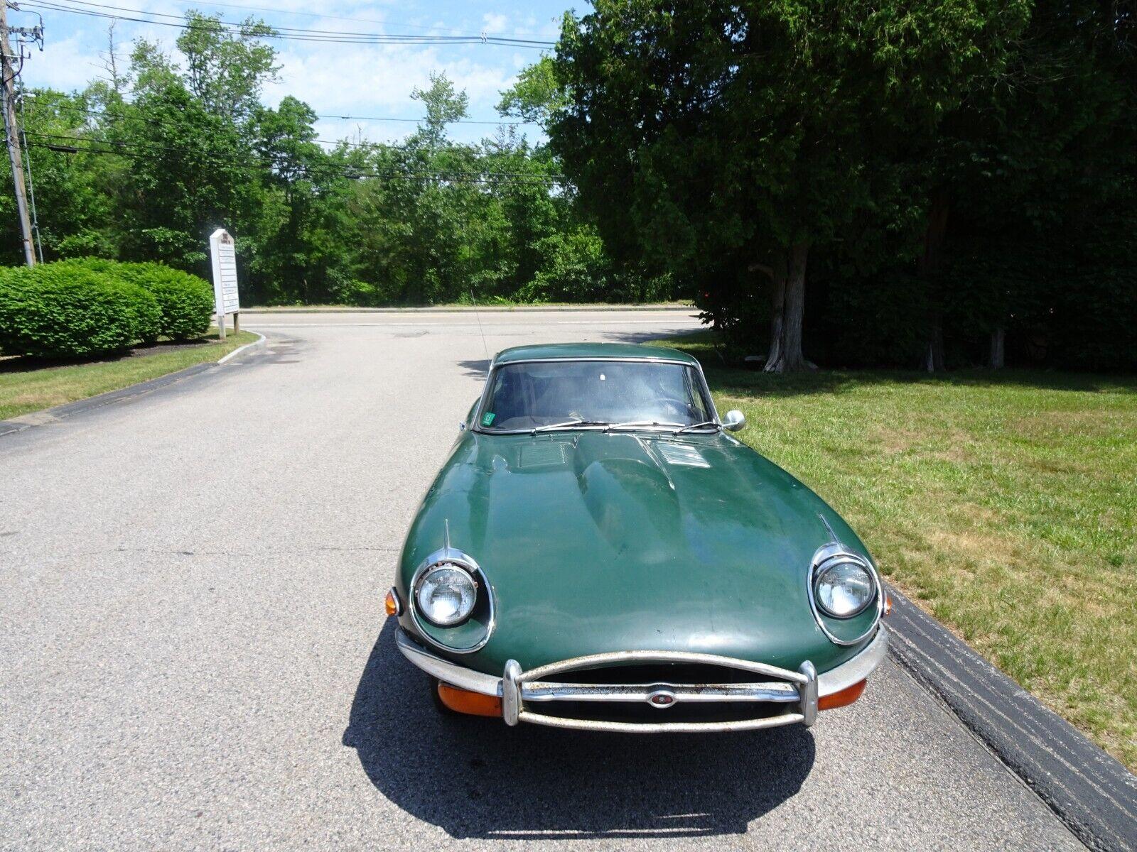 1969 jaguar e type fixed head coupe 74345 miles