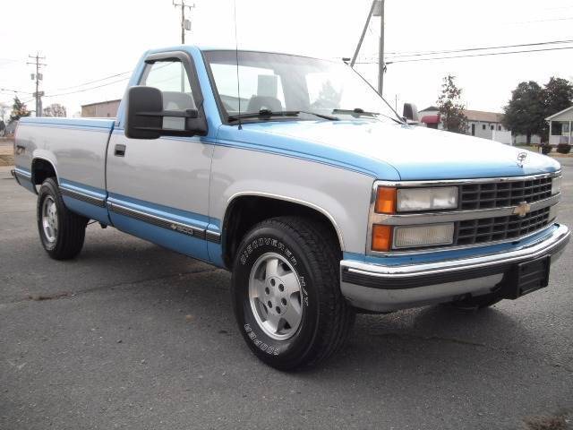 1993 chevrolet c/k 1500 series k1500 silverado 2dr 4wd standard cab lb 4wd v8