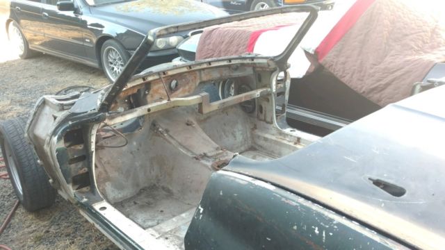 1964 corvette convertible project! body tub & frame w/tags 1963 1965 1966 1967