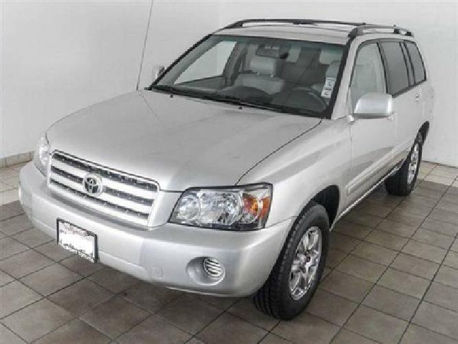 2005 toyota highlander v6 fwd 3-rd row seats! low miles! premium sound in sunnyvale, ca
