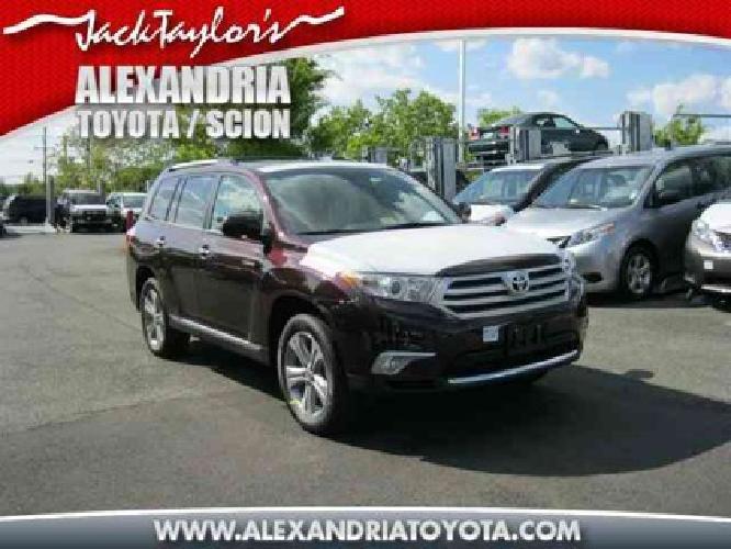 2013 toyota highlander limited in alexandria, va