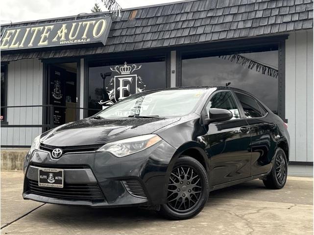 2016 toyota corolla le