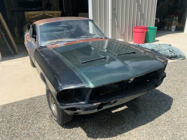 1968 mustang fastback 289 v8 4-speed toploader c code project