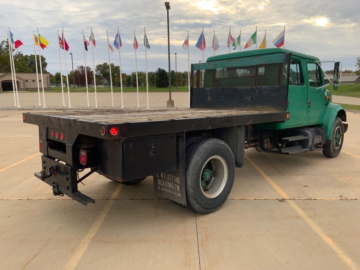 1990 international 4600 green rwd manual 4600