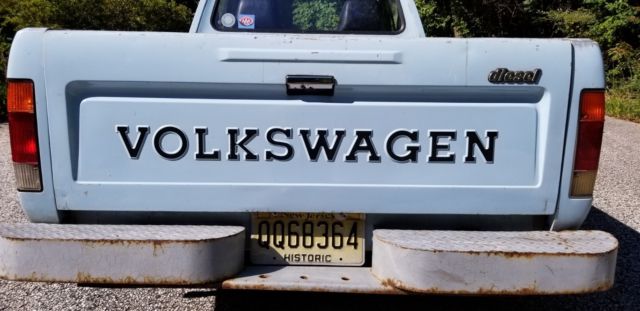 1981 volkswagen rabbit pickup base 1.6l