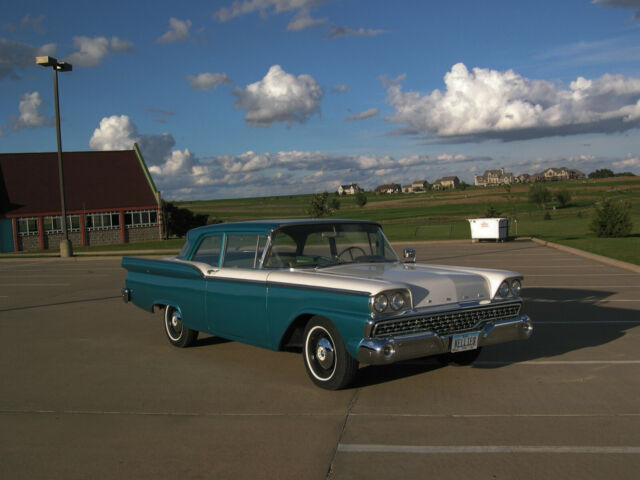 1959 ford custom 300-v8 292-3 69,000 miles-speed family owned since new