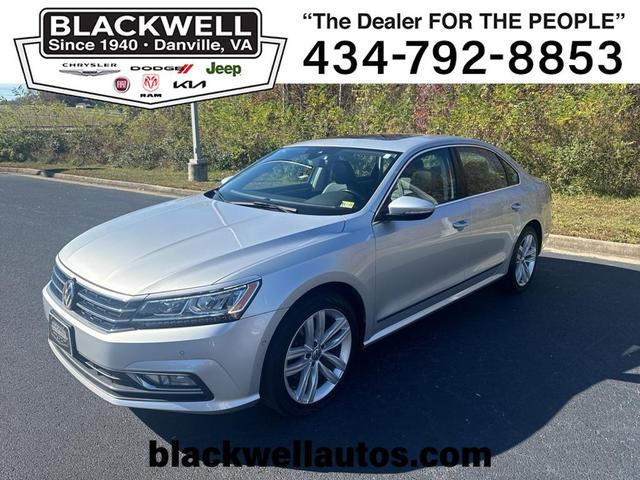 2018 volkswagen passat 2.0t sel premium