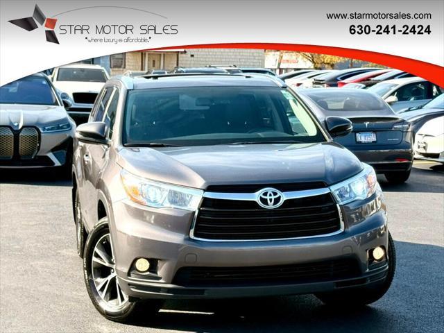 2016 toyota highlander xle