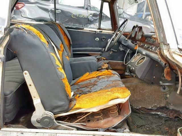 1964 mercedes benz 300se behr ac/ becker radio/92,000 km 92000 miles white coup
