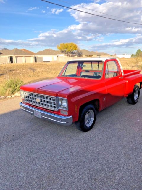 1975 chevrolet c10 step side 454