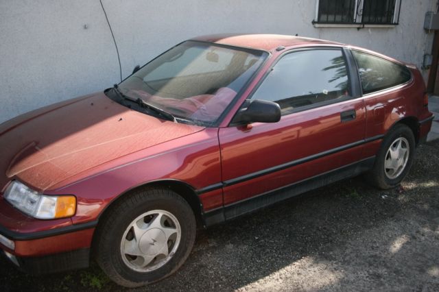 honda crx 1991 near mint under 38000 miles automatic 1 owner