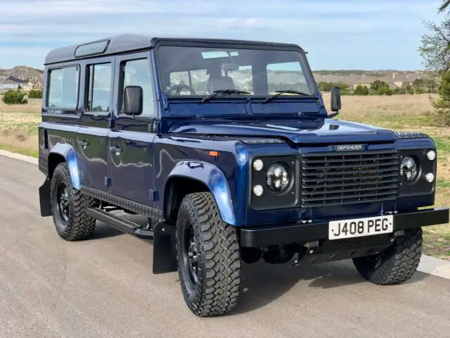 1992 land rover 110~200 tdi~blue fire and ice~carefully refurbished
