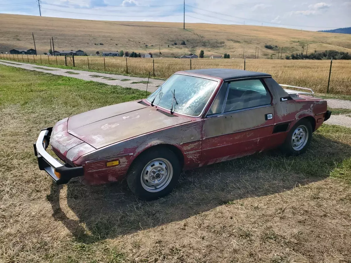 1978 fiat x-1/9 coupe 2-door 1.3l bertone project car no reserve! x19 x1/9