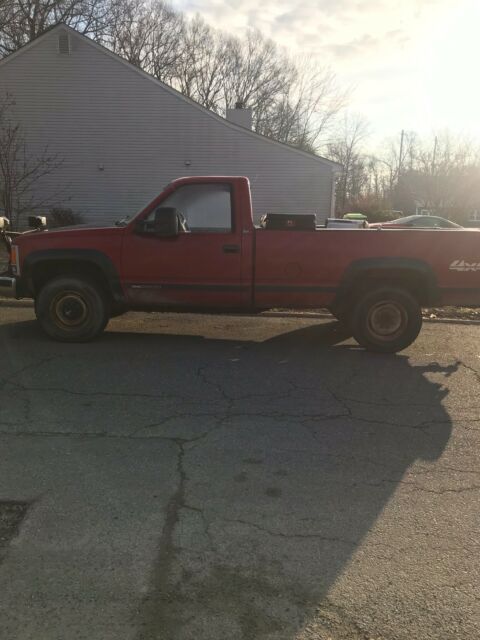 1989 gmc sierra 2500 w/plow