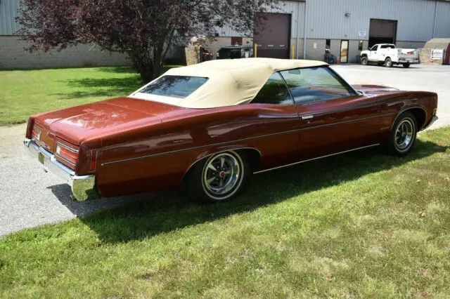 1971 pontiac catalina convertible w/ docu. 31k original miles, ex. cond (video)