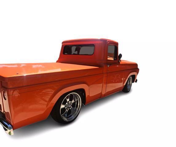 orange ford f100 with 5000 miles available now!