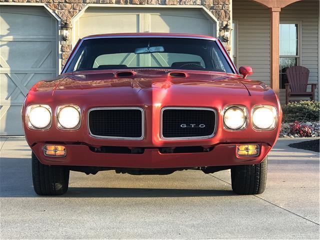 1970 pontiac gto red hardtop 455 manual