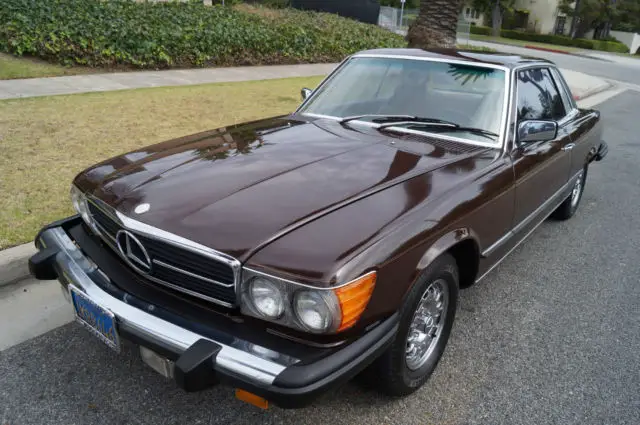 1980 450slc coupe-truly outstanding & virtually flawless example-walnut brown