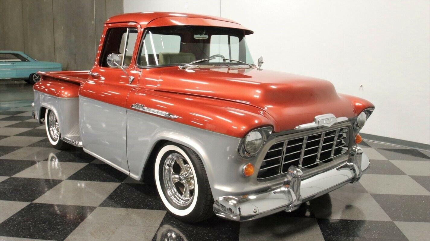 1956 chevrolet 3100 other pickups 3 window 350 v8 auto transmission