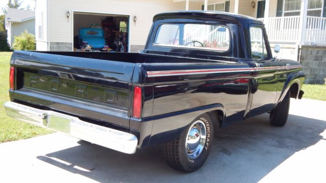1964 ford f-100 short-bed pickup v8 custom low miles