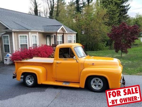 1955 ford f-100 pickup truck fully restored 400hp 351 cleveland engine