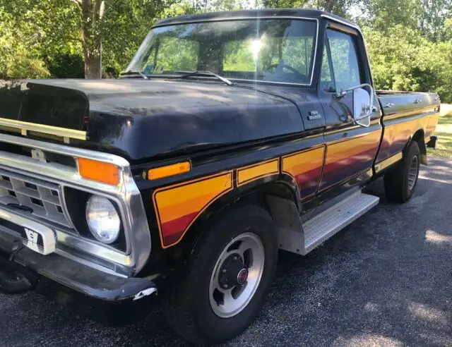 1977 ford f100 free wheeling package - rare and original truck