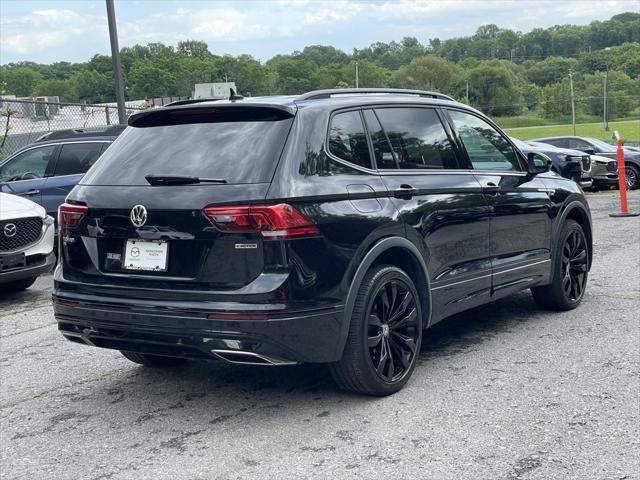 2022 volkswagen tiguan 2.0t se r-line black 4motion