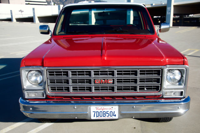 1979 gmc short bed sierra classic. nice truck in ca. no reserve