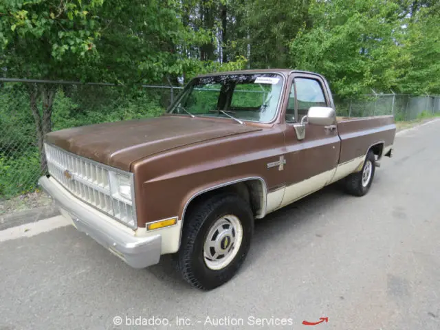 chevrolet scottsdale c20 regular cab pick-up truck 5.7l v8 automatic bidadoo
