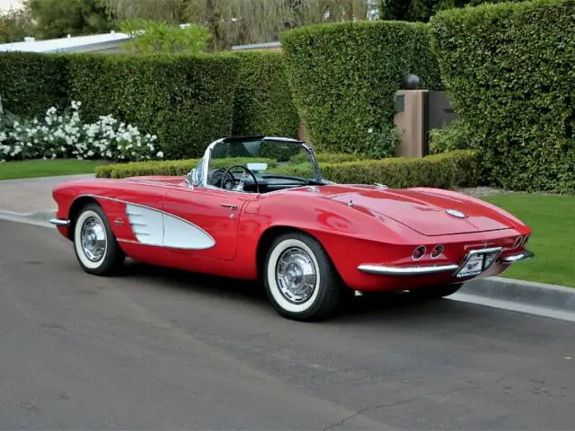 1961 chevrolet corvette roadster v8-4 speed. no reserve!!! true collector car