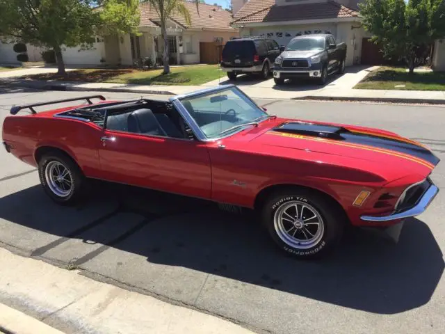 1970 ford mustang convertible h code 351