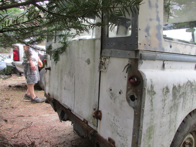 1958 ? land rover project with extra parts