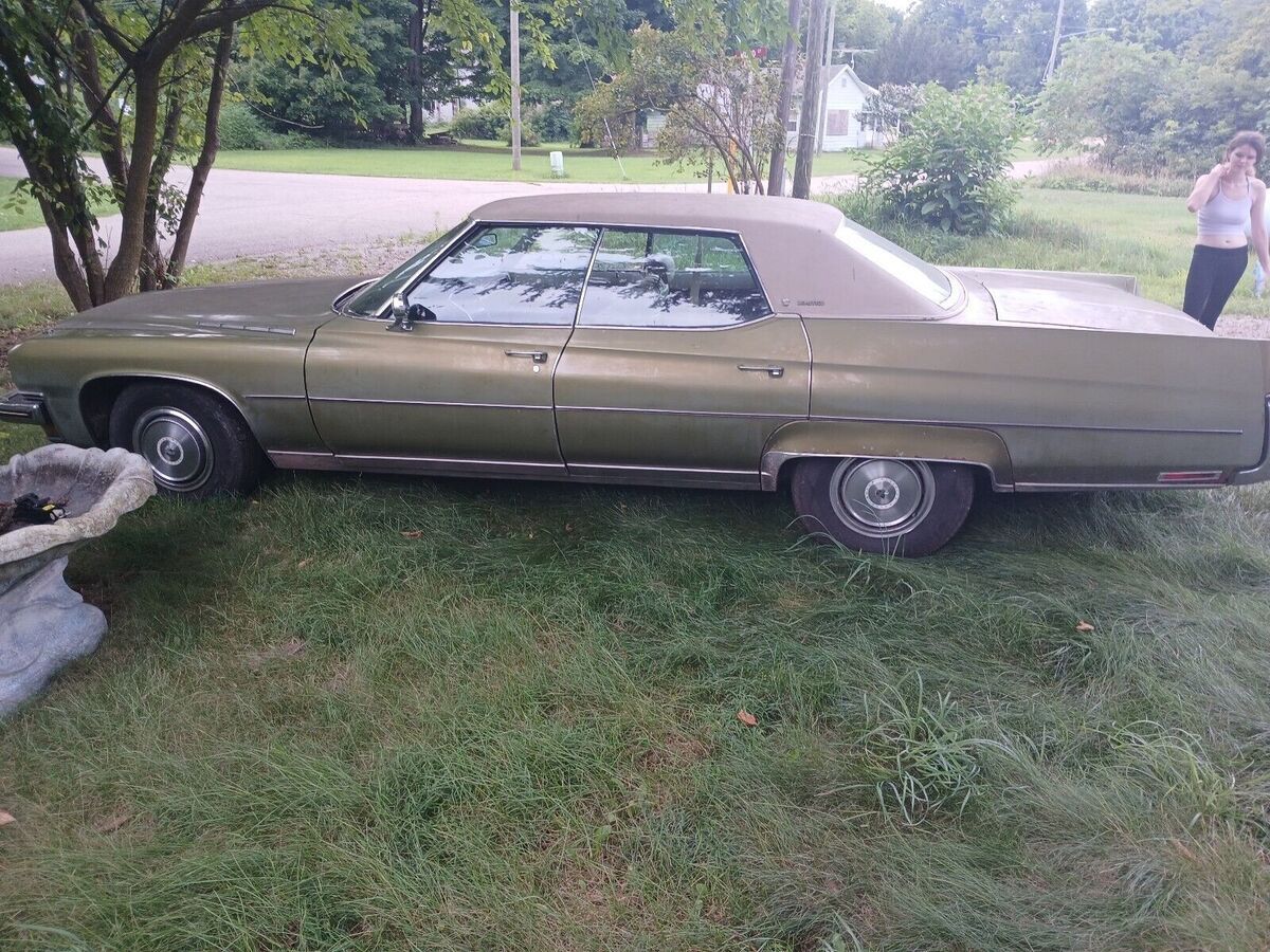 1973 buick electra green