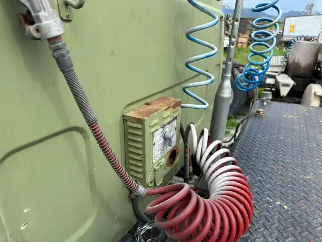 1958 dodge t-700 hemi truck. former navy semi big rig. runs and drives