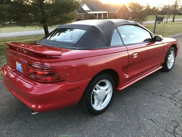 1994 ford mustang gt 5.0 convertible 19k immaculate like new collector
