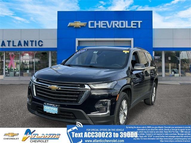 2022 chevrolet traverse lt leather