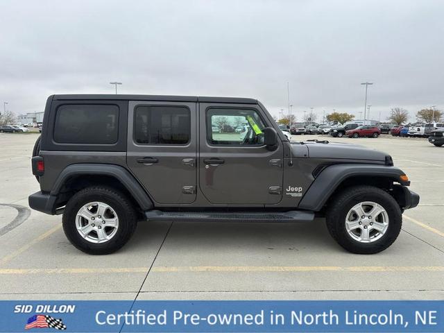 2019 jeep wrangler unlimited sport