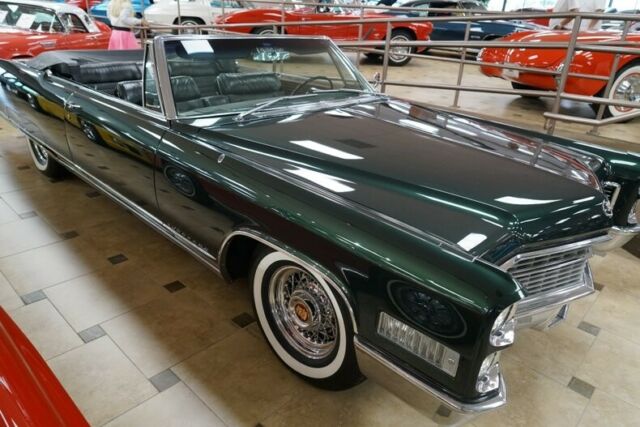 1966 cadillac eldorado 0 inverness green poly 429c.i. turbo-hydramatic 400