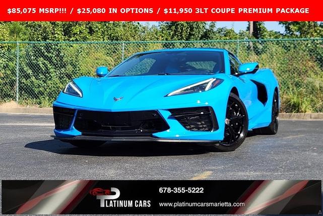 2020 chevrolet corvette stingray w/3lt