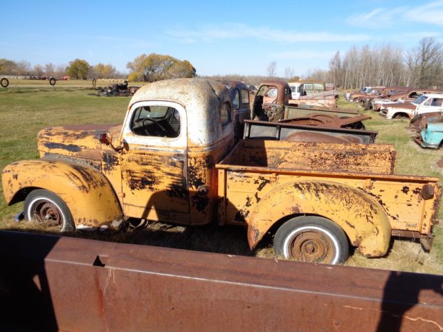 1948 international kb-1 6ft shortbed pickup old nd state truck