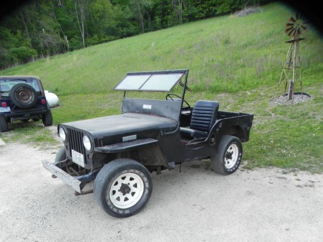 1945 willys overland cj2a jeep