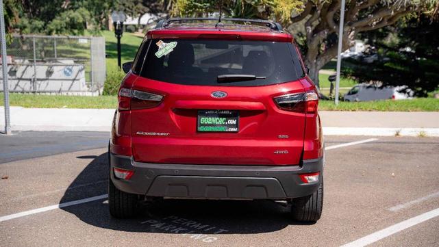 2018 ford ecosport ses
