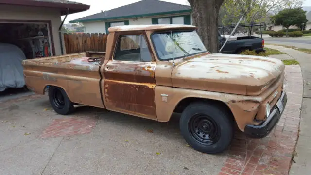 64 chevy c20 long bed new 350 crate motor 4 speed