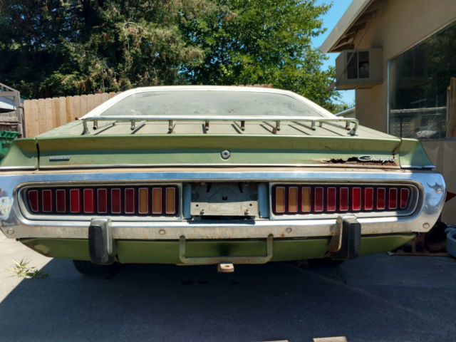 no reserve 1973 dodge charger all original garage find. no reserve