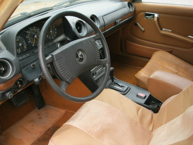 1977 mercedes-benz diesel 240d, auto, 84k miles, classic!